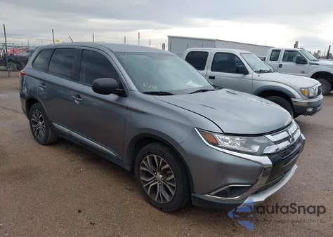 2016 Mitsubishi Outlander Es z USA, uszkodzony, nr VIN JA4AD2A39GZ050912